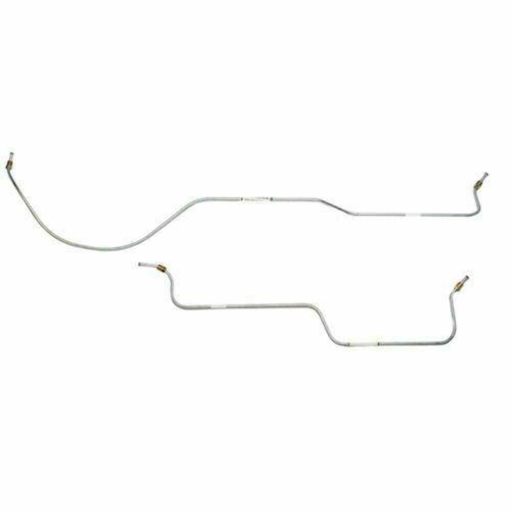 1964-66 Ford Thunderbird Rear Axle Brake Lines 2 Set Stainless - SRA6401SS - Rear Lines Car Part People