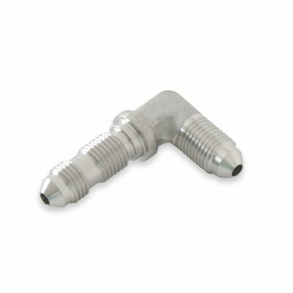 Earls 90 Degree -3 AN Bulkhead - Stainless Steel - SS983303ERL