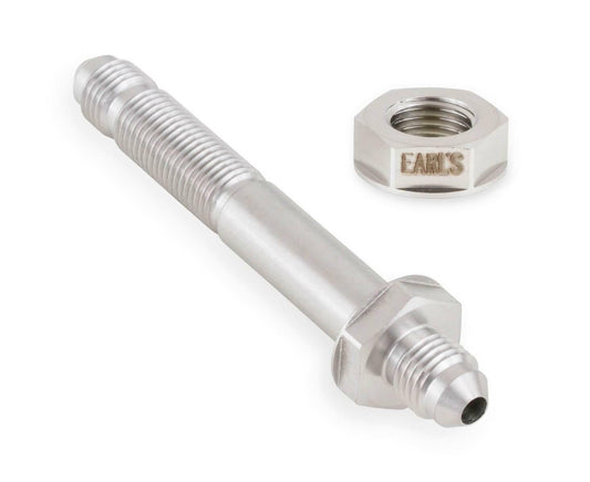 Earls Straight -4 Bulkhead - Stainless Steel - SS983504ERL