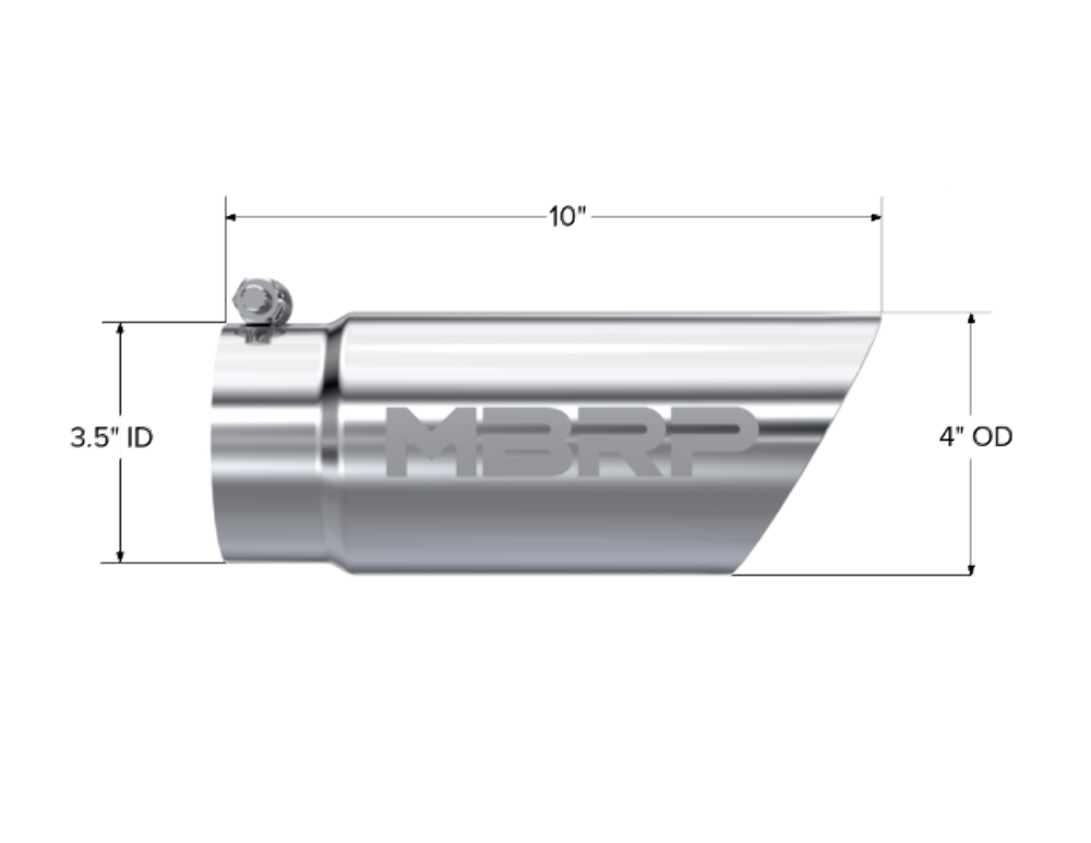 Tip; 3in. O.D. Dual Wall Angled 4in. inlet 10in. length; T304 - T5110