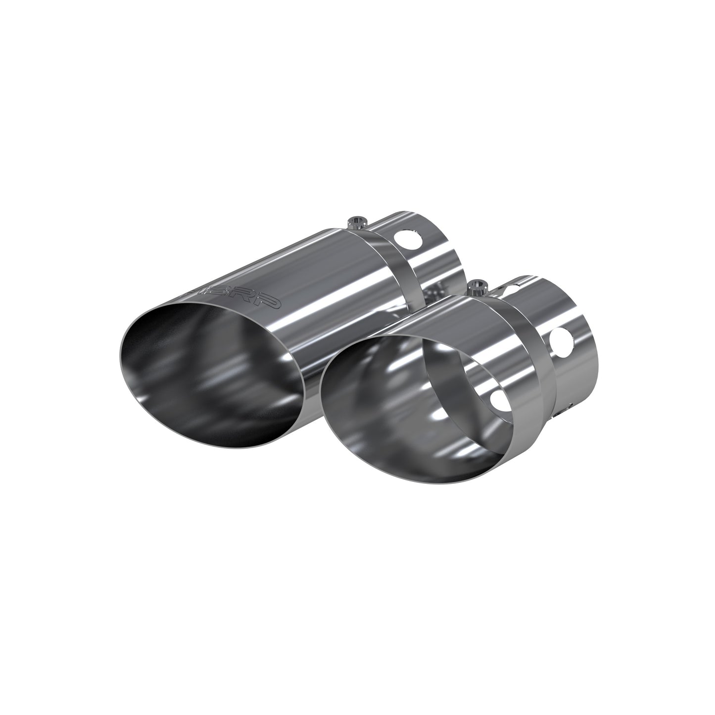 Fits 2011-24 Ford F-250 SD 4" inlet 5" Tip Cover Set-6 " and 9 " in length-T5111 - Exhaust Tips Car Part People