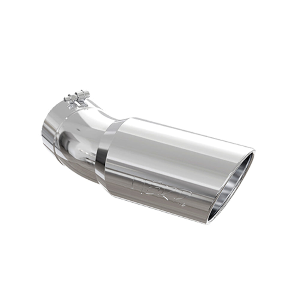 Fits 15-24 Chevrolet Silverado 3500 HD 6" OD, Angle Rolled w/30° Bend Tip-T5154 - Exhaust Tips Car Part People