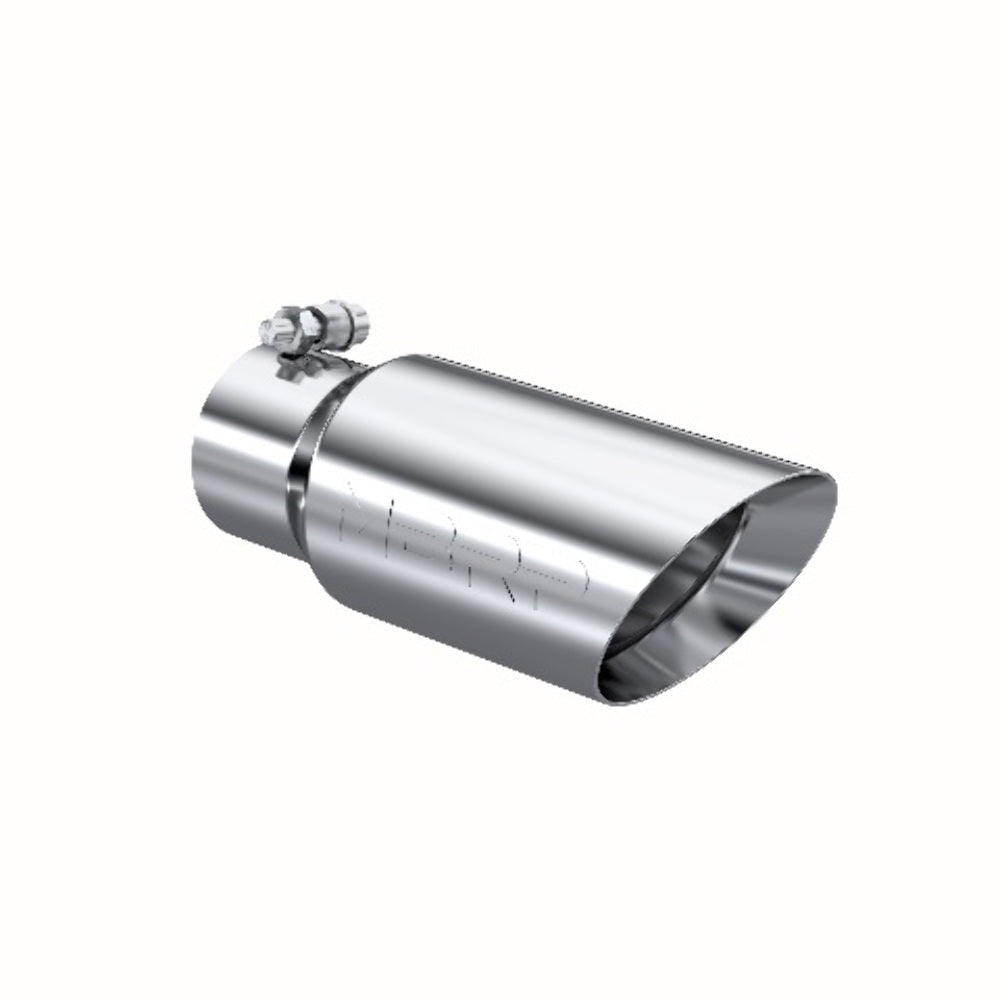 Tip; 4in. O.D.; Dual Wall Angled; 3in. inlet; 10in. length; T304 - T5156