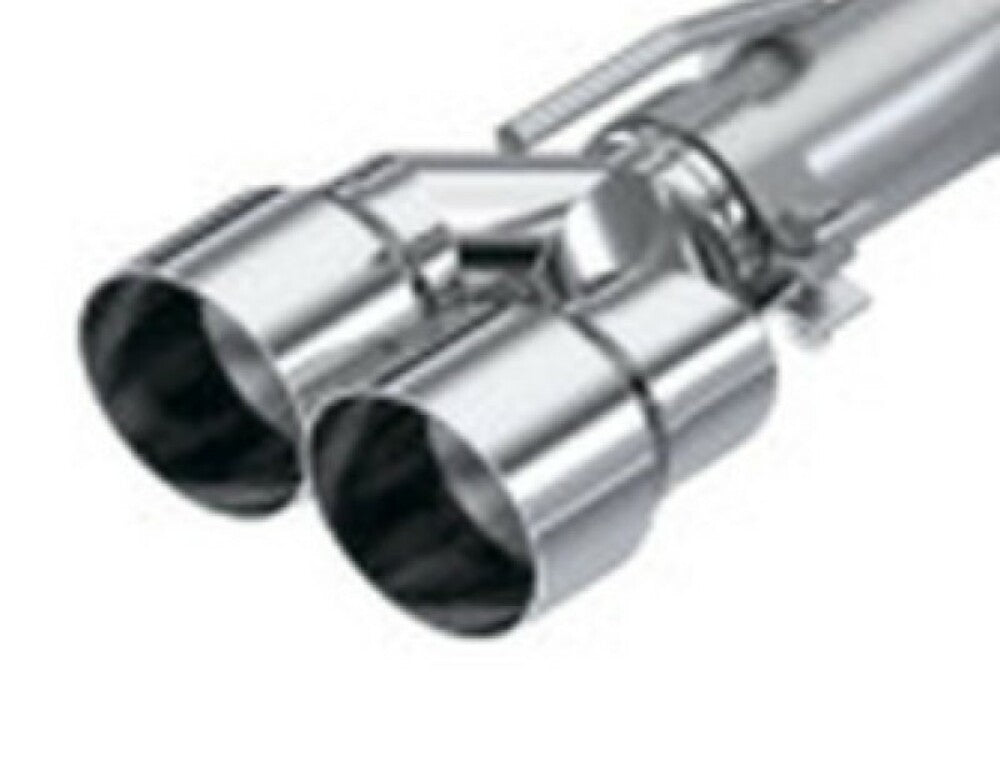 Tip; 4in OD Out; 3in ID; 9.87in Length; Single Wall; Carbon Fiber - T5182 - Exhaust Tips Car Part People