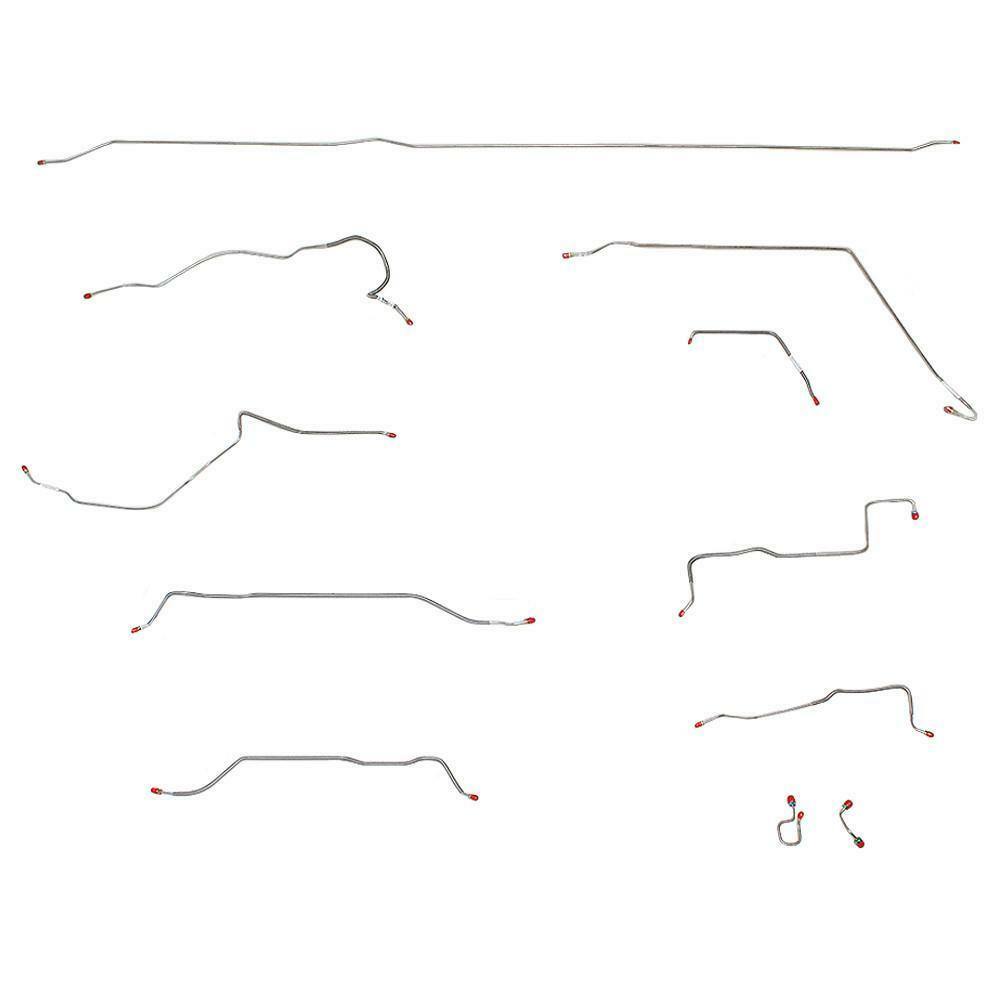 1997 Chevrolet Express 3500 Van Brake Lines Complete Brake Line Kit - TCK9701SS