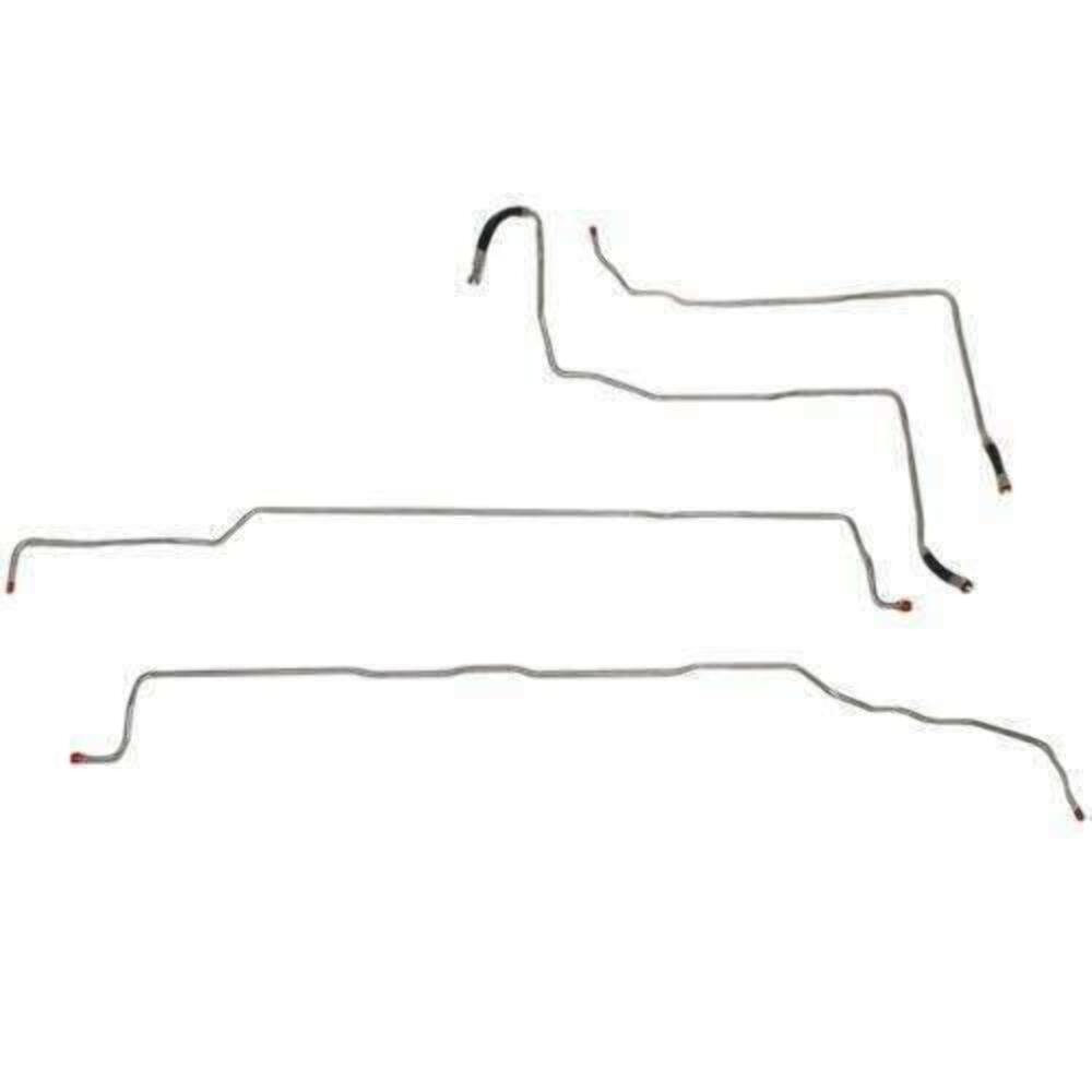 04-07 Chevrolet Silverado 1500 Fuel Line Kit V8 Ext Cab Stainless Steel TGL0406SS - Pre-Bent Fuel Lines Car Part People
