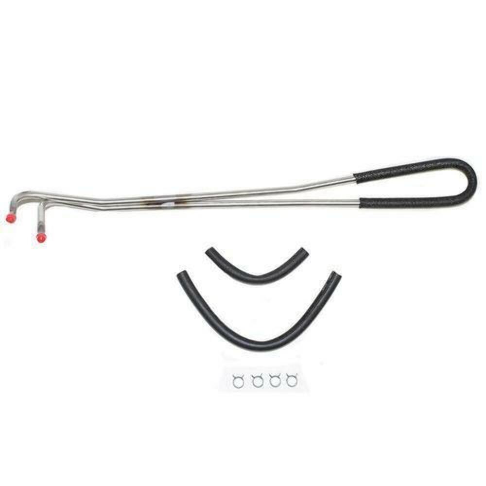 Fuel Line Kit For 71-72 K10 4x4 Short Bed 1/2 Ton 5/16 Vapor Fuel Line Steel Fin