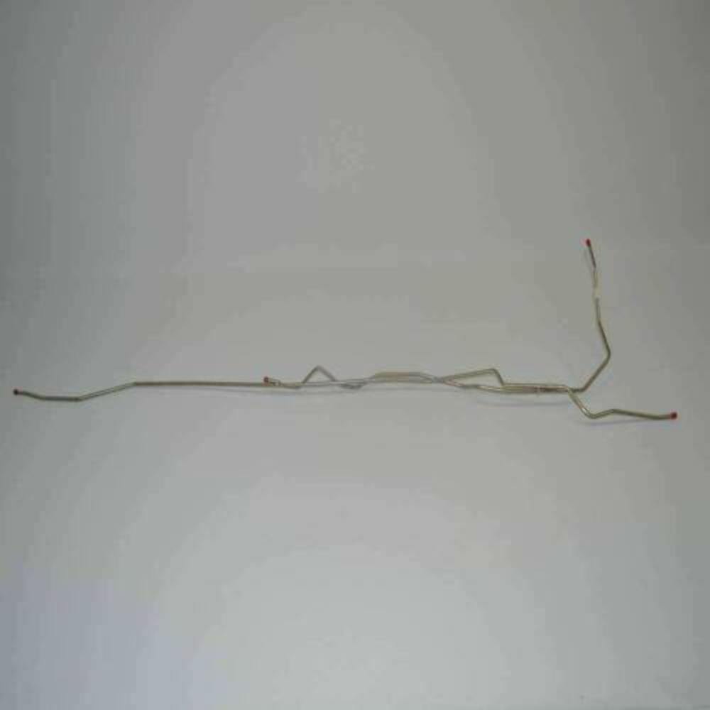 1977-79 Ford F-100 Fuel Line V8 2WD Long Bed 3/8 2Piece Over Stainless TGL7742SS - Pre-Bent Fuel Lines Car Part People