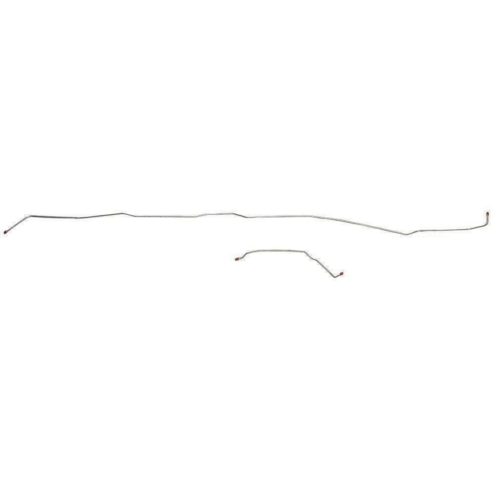 For Chevrolet S10 01-03 Intermediate Brake Line Short Bed Ext Cab-TIN0106SS-CP - Intermediate Lines Car Part People