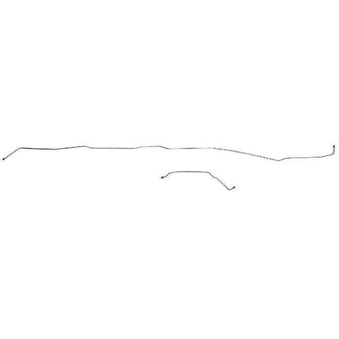 For Chevrolet S10 01-03 Intermediate Brake Line Short Bed Ext Cab-TIN0106SS-CP