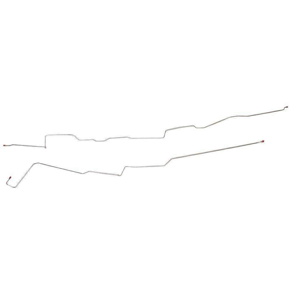 For Ford F-150 2004-08 Intermediate BrakeLine ShortBed ExtCab 2pc-TIN0441SS-CPP - Intermediate Lines Car Part People