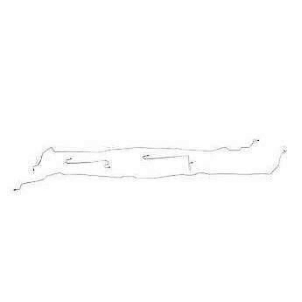 For Hummer H3 X 2007-2009 Intermediate Brake Line -TIN0603OM-CPP - Intermediate Lines Car Part People