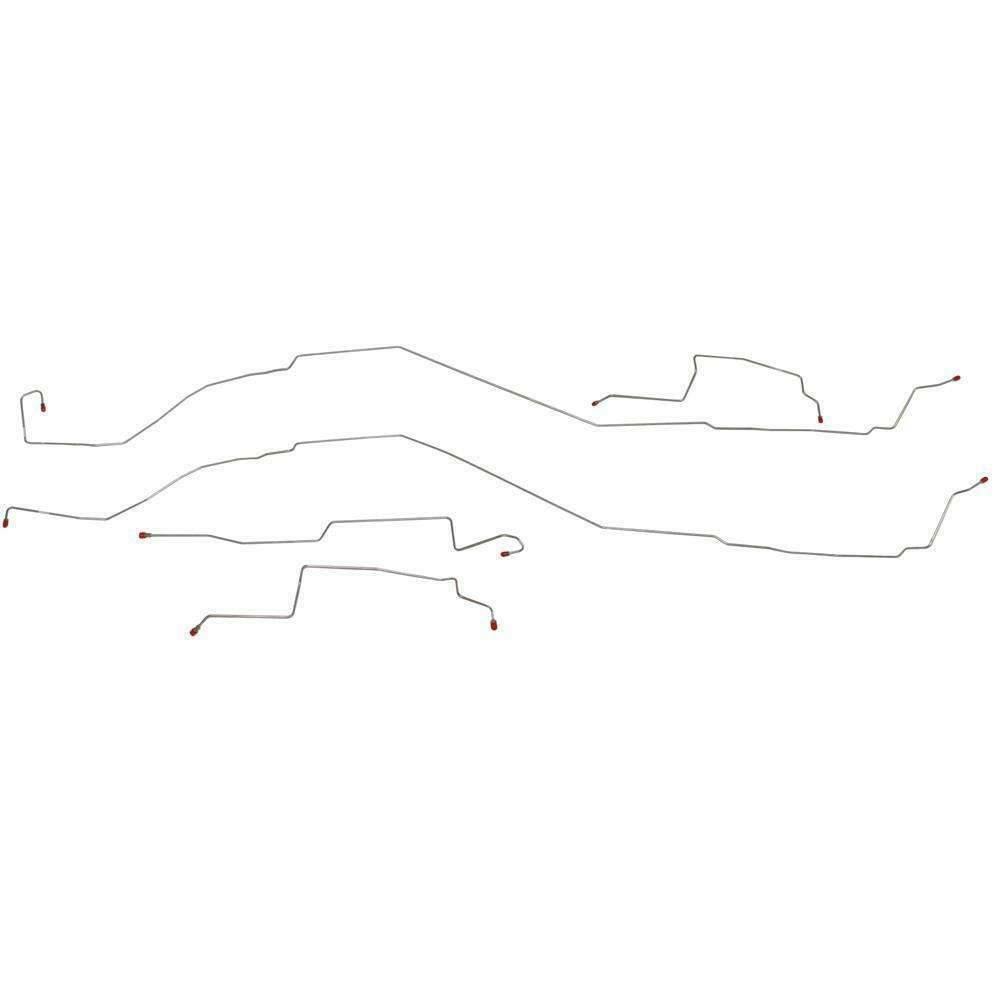 06-08 Chevrolet HHR Intermediate Brake Line Kit Stainless Steel - Intermediate Lines Car Part People