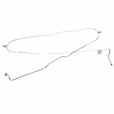 1987-1996 Ford F150 Intermediate Brake Line Stainless - TIN8742SS