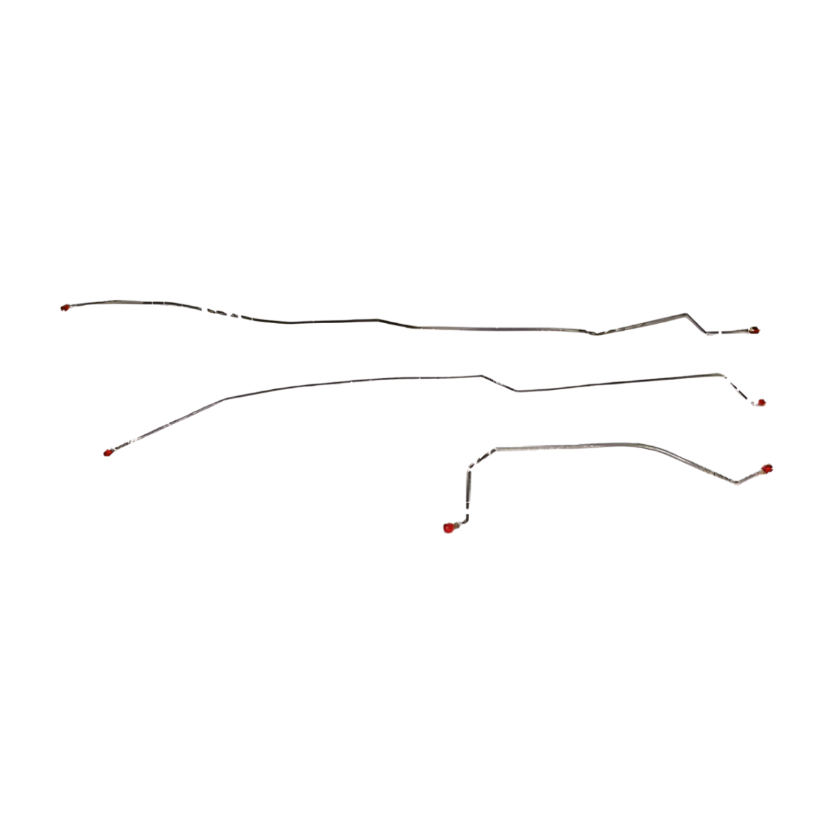 For Chevrolet S10 2001-2004 Intermediate Brake Line -TIN9804SS-CPP - Intermediate Lines Car Part People