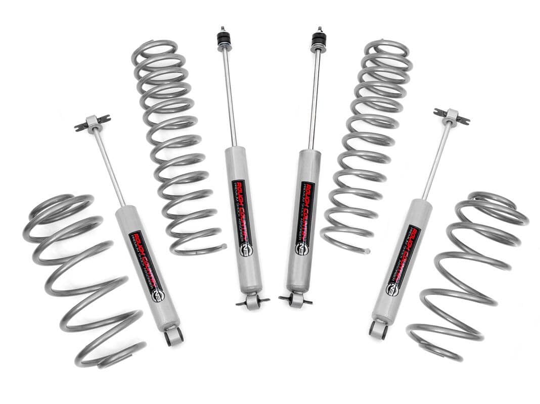 1997-2006 Jeep Wrangler 2.5 Inch Lift Kit - 6 Cyl - N3 - Jeep Wrangler TJ (97-06)/Wrangler Unlimited (04-06) - 653.2