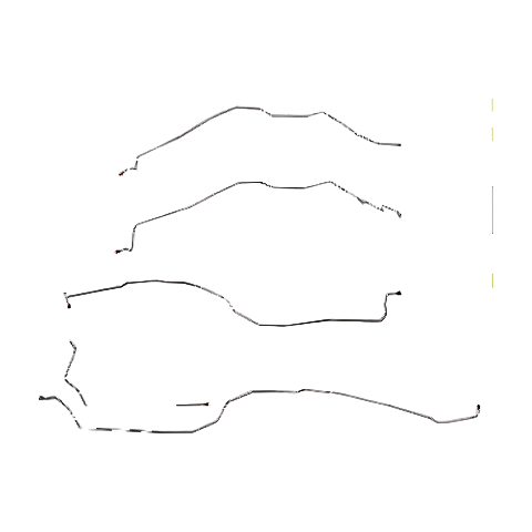 For Chevrolet Silverado 1500 LS 2000-2002 Front Brake Line Kit -TKT0011OM-CPP
