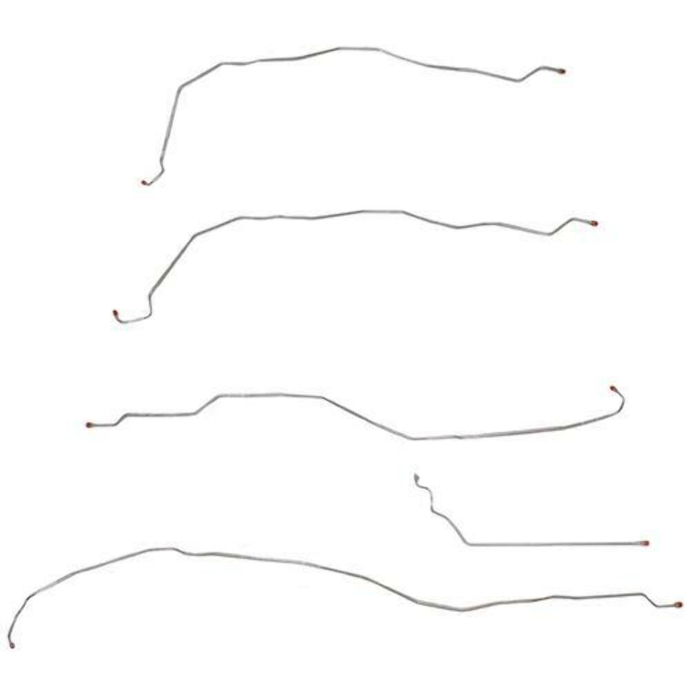 2001-07 Chevrolet Silverado 2500 HD Truck Front Brake Line Stainless - TKT0101SS - Front Lines Car Part People