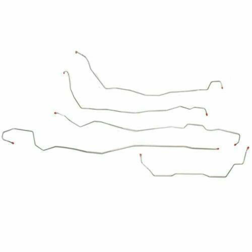 2003-07 Hummer H2 Front Brake Line Kit Steel TKT0201OM