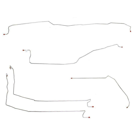 05-07 Chevrolet Silverado 1500 Front Brake Line Kit 4WD Rear Drum TKT0302OM