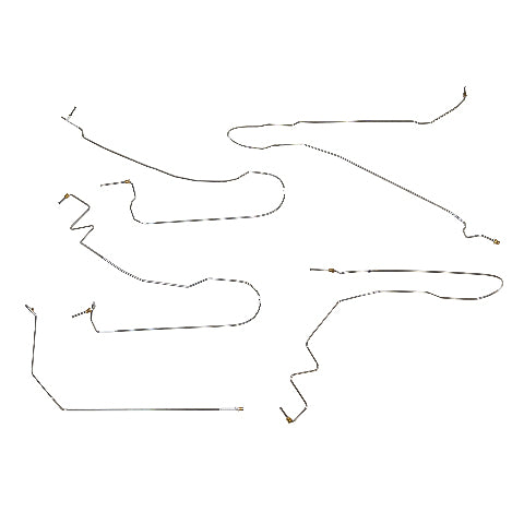05-07 Chevrolet Silverado 1500 Front Brake Line Kit 2WD Stainless Steel TKT0305SS