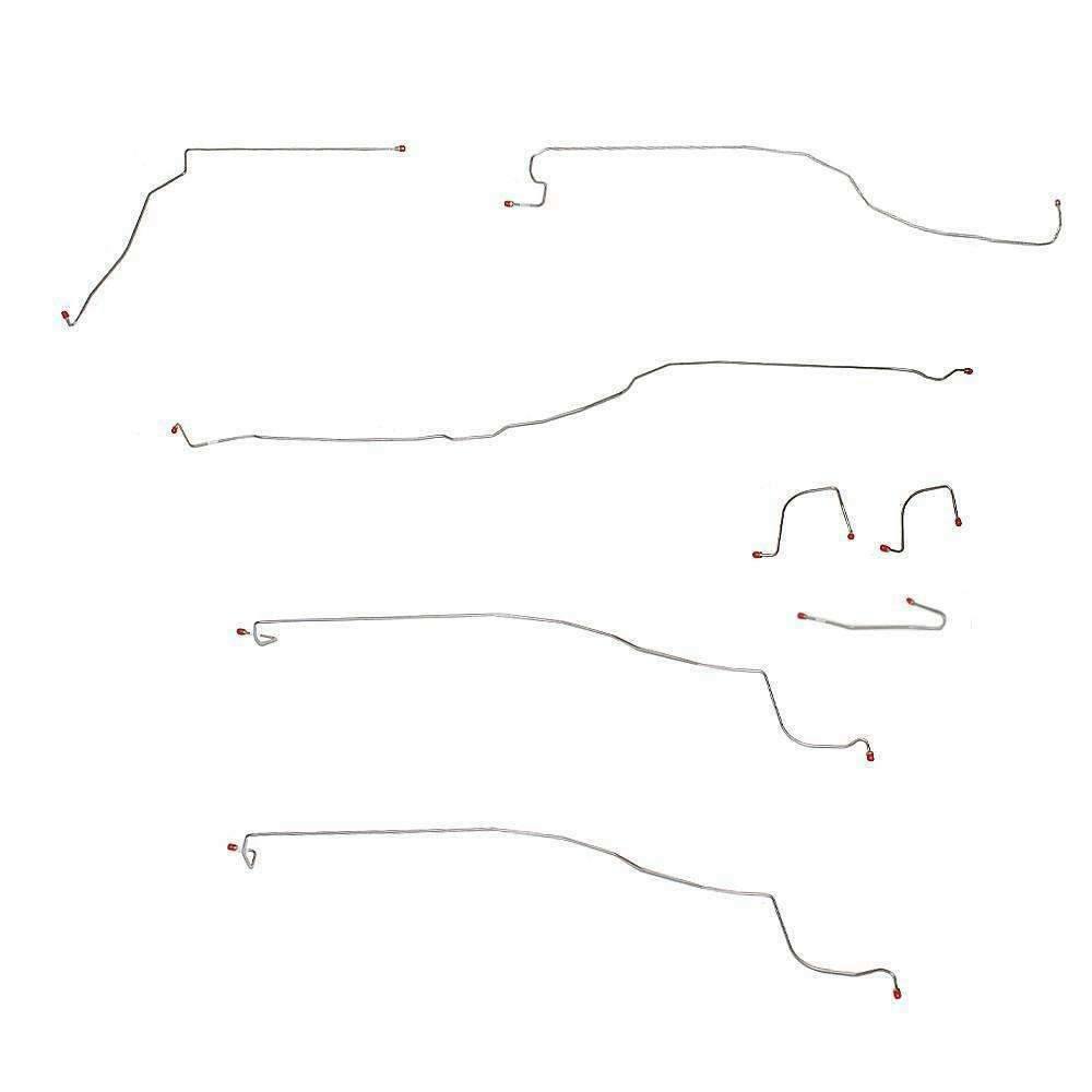 03-06 Chevrolet 1500 Suburban Front Brake Line Kit RWD Stainless Steel - Front Lines Car Part People