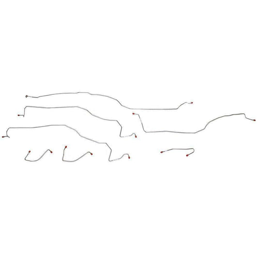 03-06 Chevrolet Suburban Front Brake Line Kit Traction Control Stainless Steel - Front Lines Car Part People