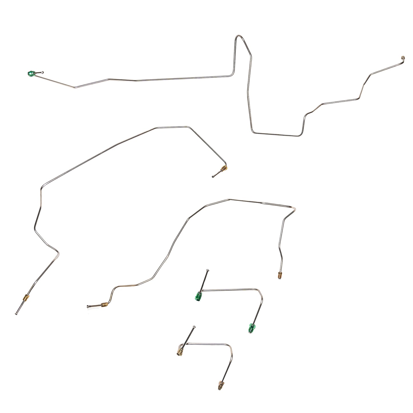 2004-2008 Ford Ranger Front Brake Line Kit 4x4 AWABS Stainless TKT0445SS