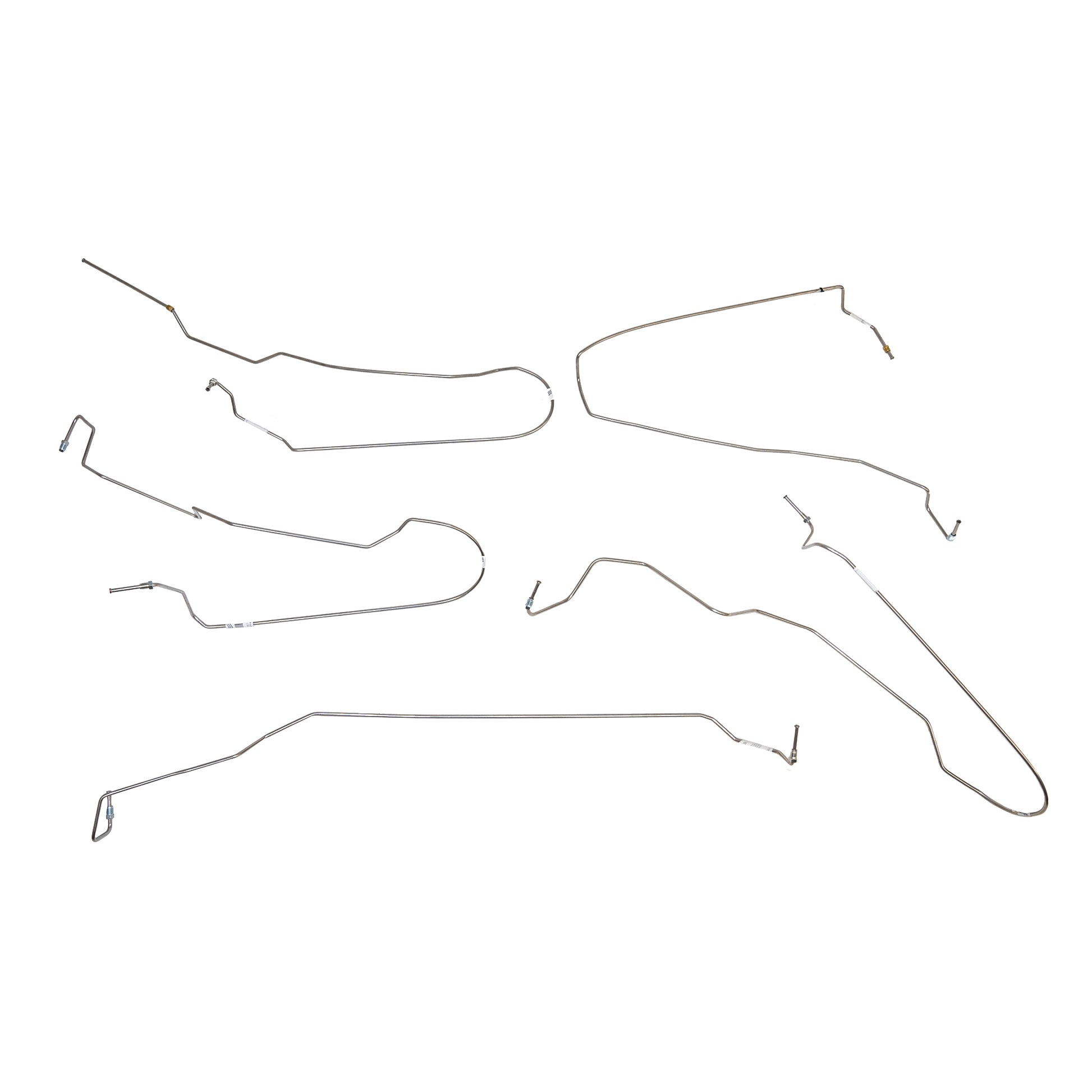 07-08 GMC Sierra 1500 Front Brake line Kit 4WD No Traction Control Rear Drum - Front Lines Car Part People