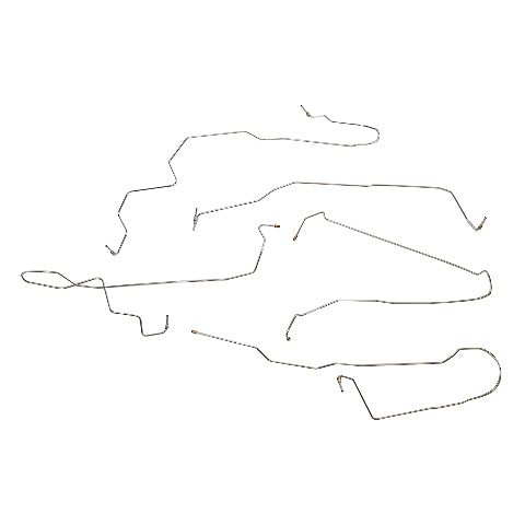 2008-2014 Chevrolet Tahoe Front Brake Line Kit 4WD Steel TKT0802OM