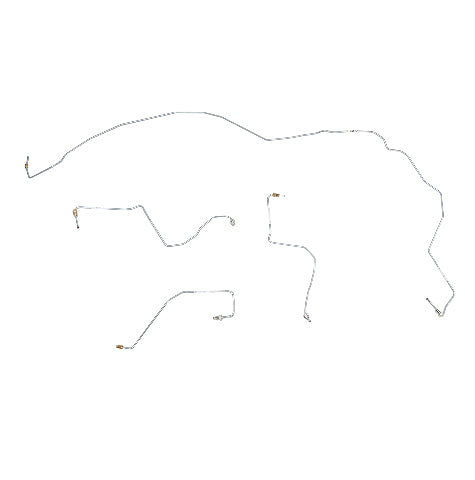 2008-2010 Ford F-250 Super Duty Front Brake Line Kit Stainless TKT0841SS
