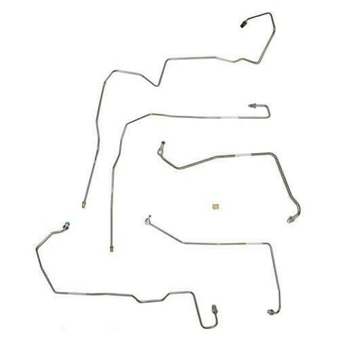 Fits 2012-13 Ford F-150, Front Brake Line Kit; S/S TKT1301OM