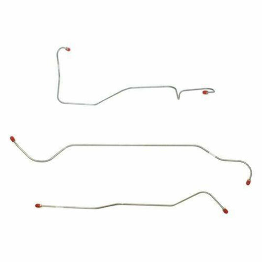 1952 Chevrolet Series I 3/4 Ton Truck Front Brake Line Kit Stainless - TKT5202SS - Front Lines Car Part People