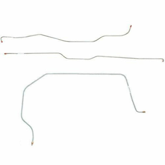 1957 Chevrolet Series II 1/2 Ton Truck Front Brake Line Kit Stainless TKT5701SS - Front Lines Car Part People