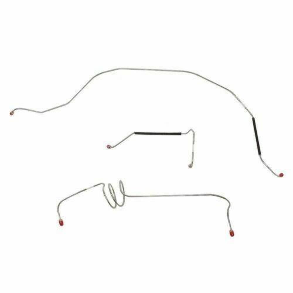 63-66 Chevrolet C10 Front Brake Line Kit 2WD Standard Brakes Steel - TKT6401OM - Front Lines Car Part People