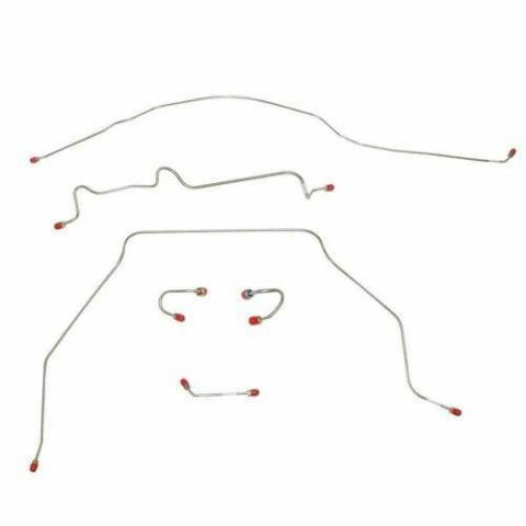 67-70 Chevrolet C10 Front Brake Line Kit 2WD Standard Brakes Stainless TKT6701SS