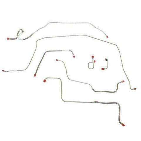 1971-72 Chevrolet C10 Front Brake Line Kit 2WD Power Brakes TKT7102SS