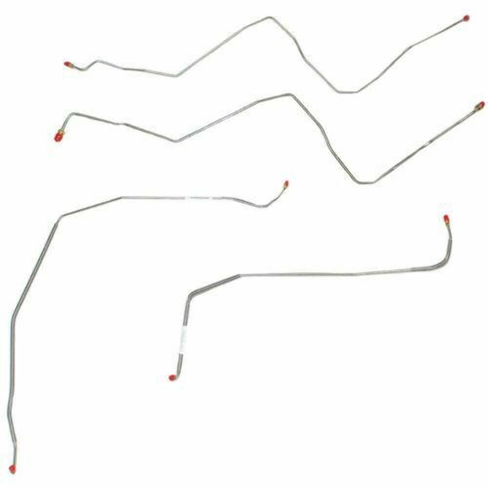 Fine Lines TKT9101OM - Front Brake Line Kit Steel for 1990-1991 Chevrolet K5 Blazer - Front Lines Car Part People