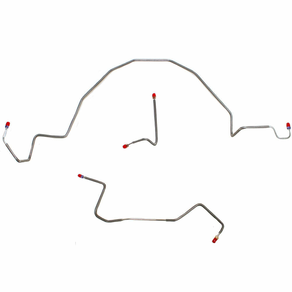 1998-2001 Ford Ranger 2WD RWABS Front Disc/Rear Drum Front Brake Line TKT9841SS - Front Lines Car Part People