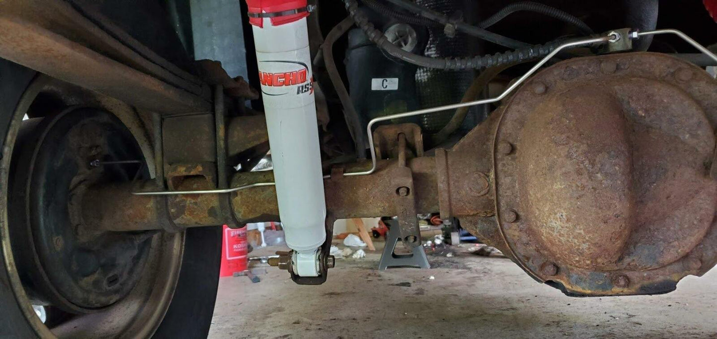 1998-2001 Ford Ranger Front Brake Line Kit 4WD AWABS Stainless Steel TKT9842SS