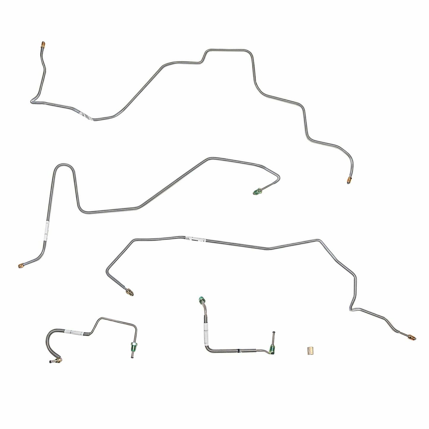 1998-2001 Ford Ranger Front Brake Line Kit 4WD AWABS Stainless Steel TKT9842SS