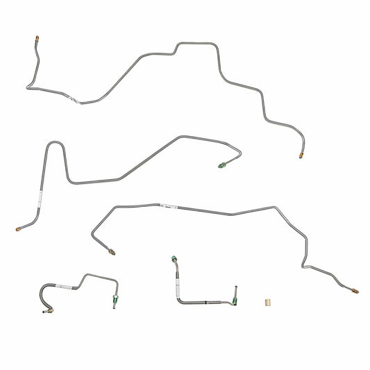 1998-2001 Ford Ranger Front Brake Line Kit 4WD AWABS Stainless Steel TKT9842SS