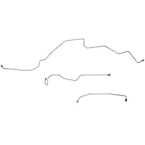 99-01 Ford F-250 SD Front Brake Line Kit Stainless Steel