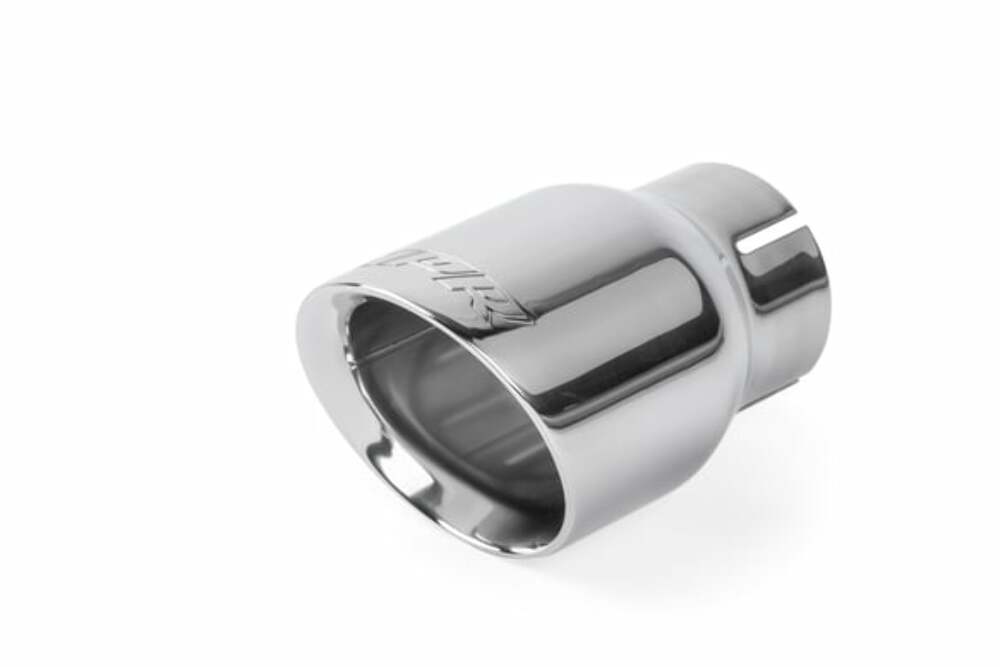 Fits 2017-24 718 Boxster Porsche Double-Walled 3.5"Cut Tips (Silver)-Set TPK0006
