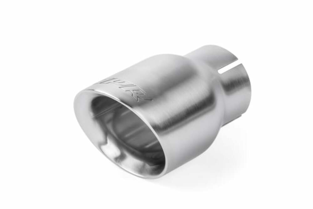 Fits 2017-24 718 Boxster Porsche Double-Walled 3.5"Cut Tips (Silver)-Set TPK0007