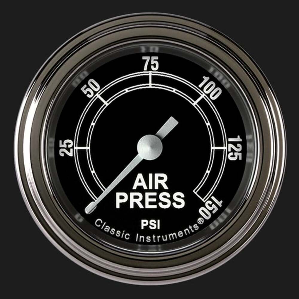 Traditional 2 1/8" Air Pressure Gauge TR118SLF