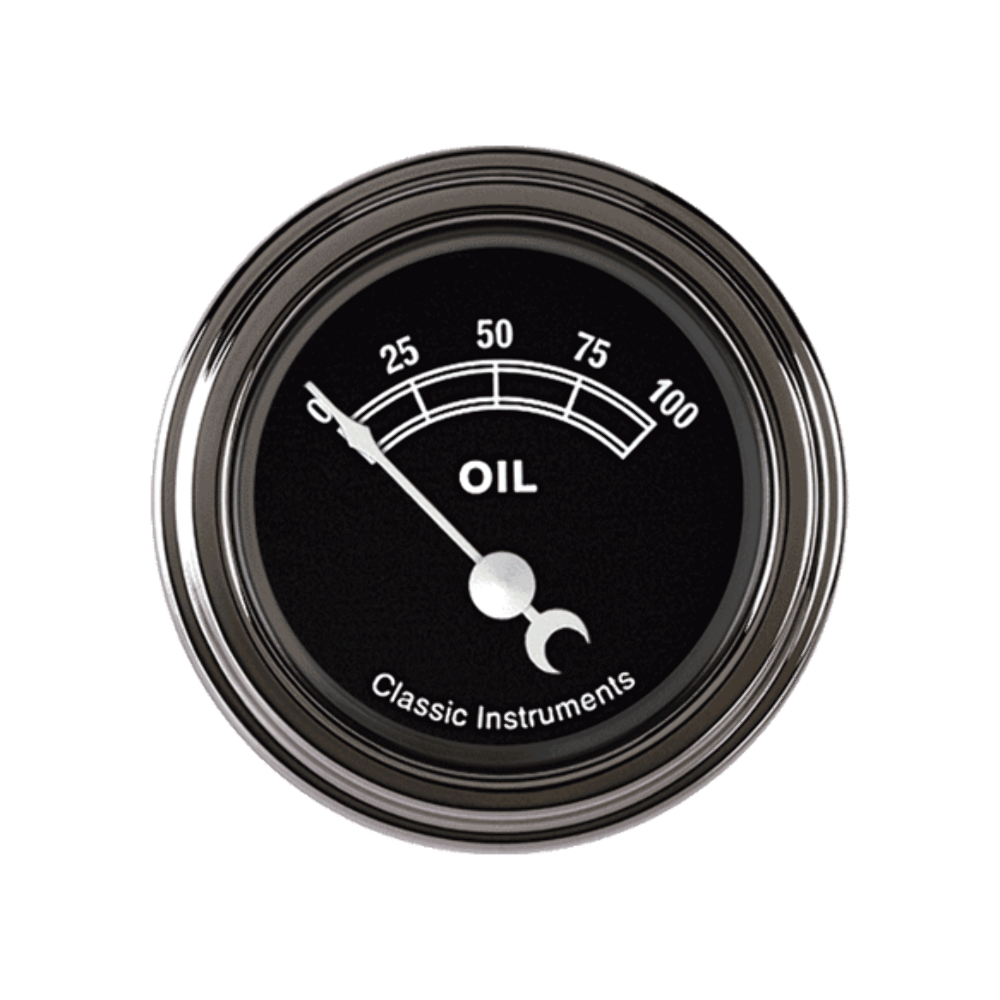 Traditional 2 1/8" Oil Pressure TR81SLF