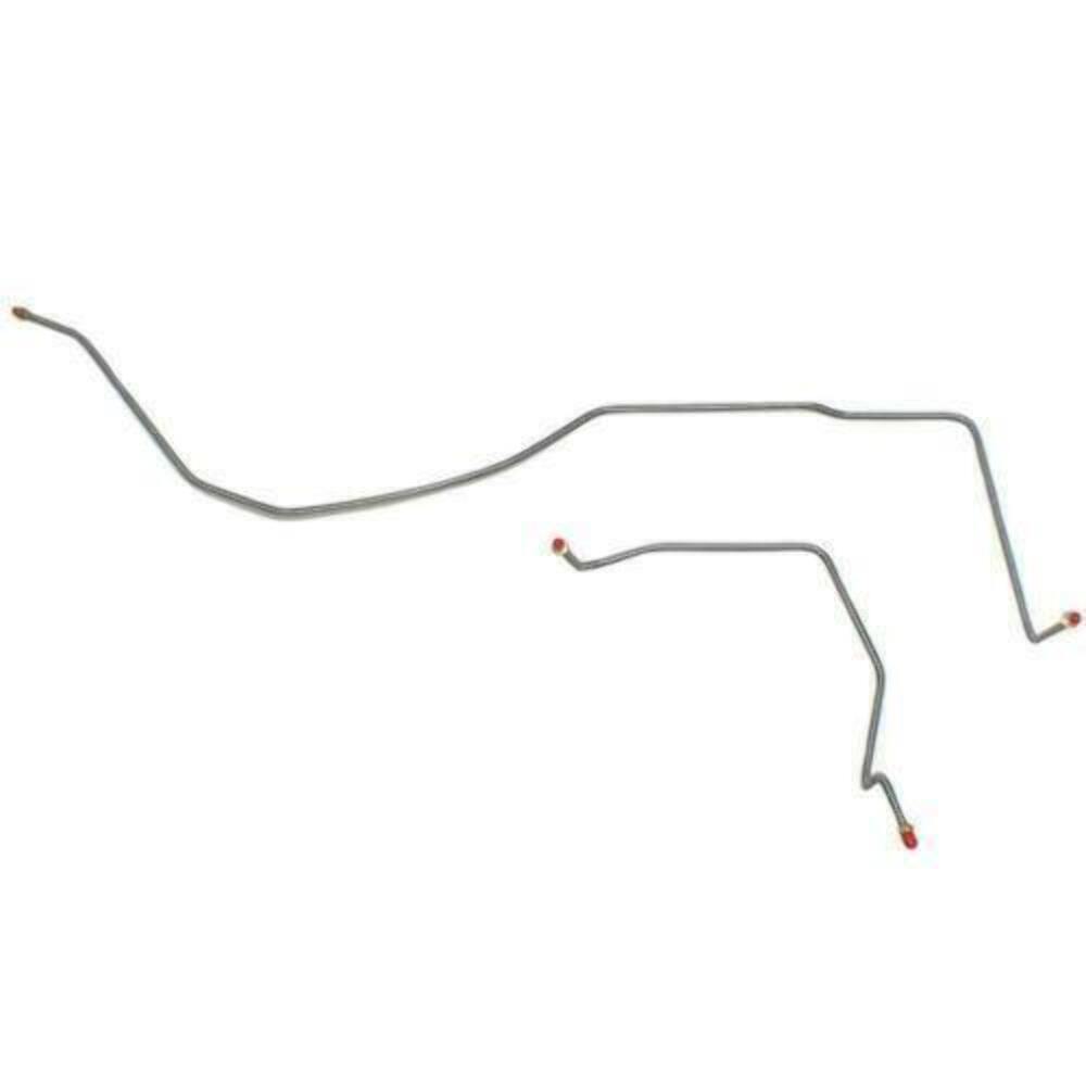2002-05 GMC Sierra Rear Axle Lines w/ Quadrasteer Set Steel - TRA0010OM - Rear Lines Car Part People