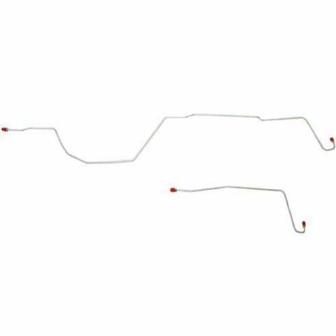 1997-03 Ford F-150 Rear Axle Lines w/ Rear Disc Brakes Stainless TRA0141SS