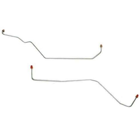 Rear Axle Brake Lines For 2003-2009 Hummer H2 Steel TRA0201OM